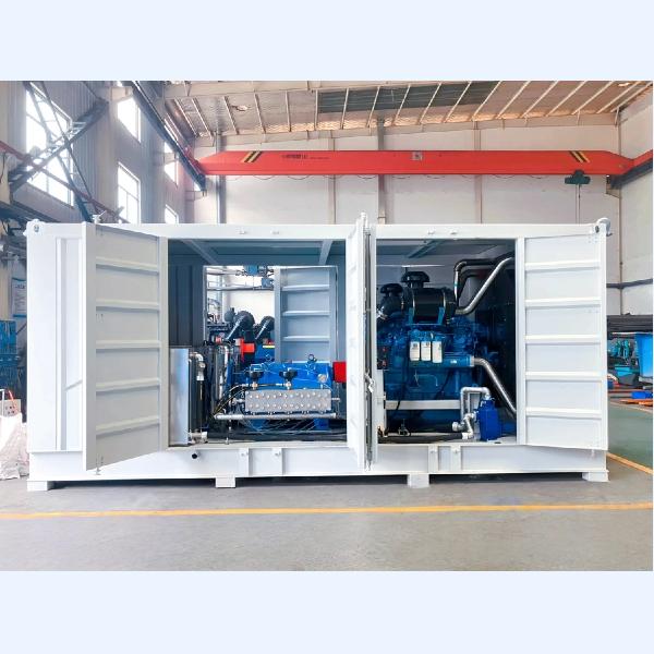 大流量五柱塞反應釜自動清洗機800KW柴油機